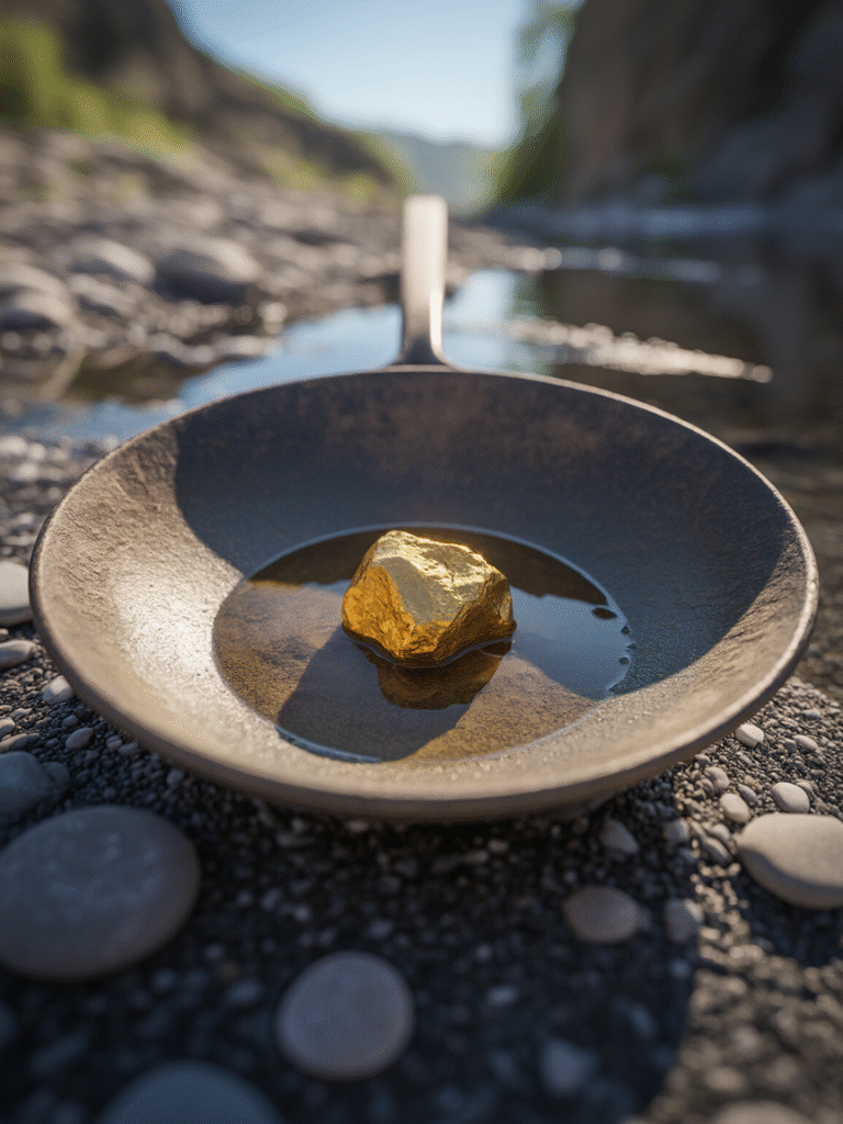 prospecting to gold mine