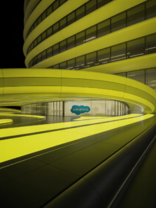 Salesforce AI investment small business impact