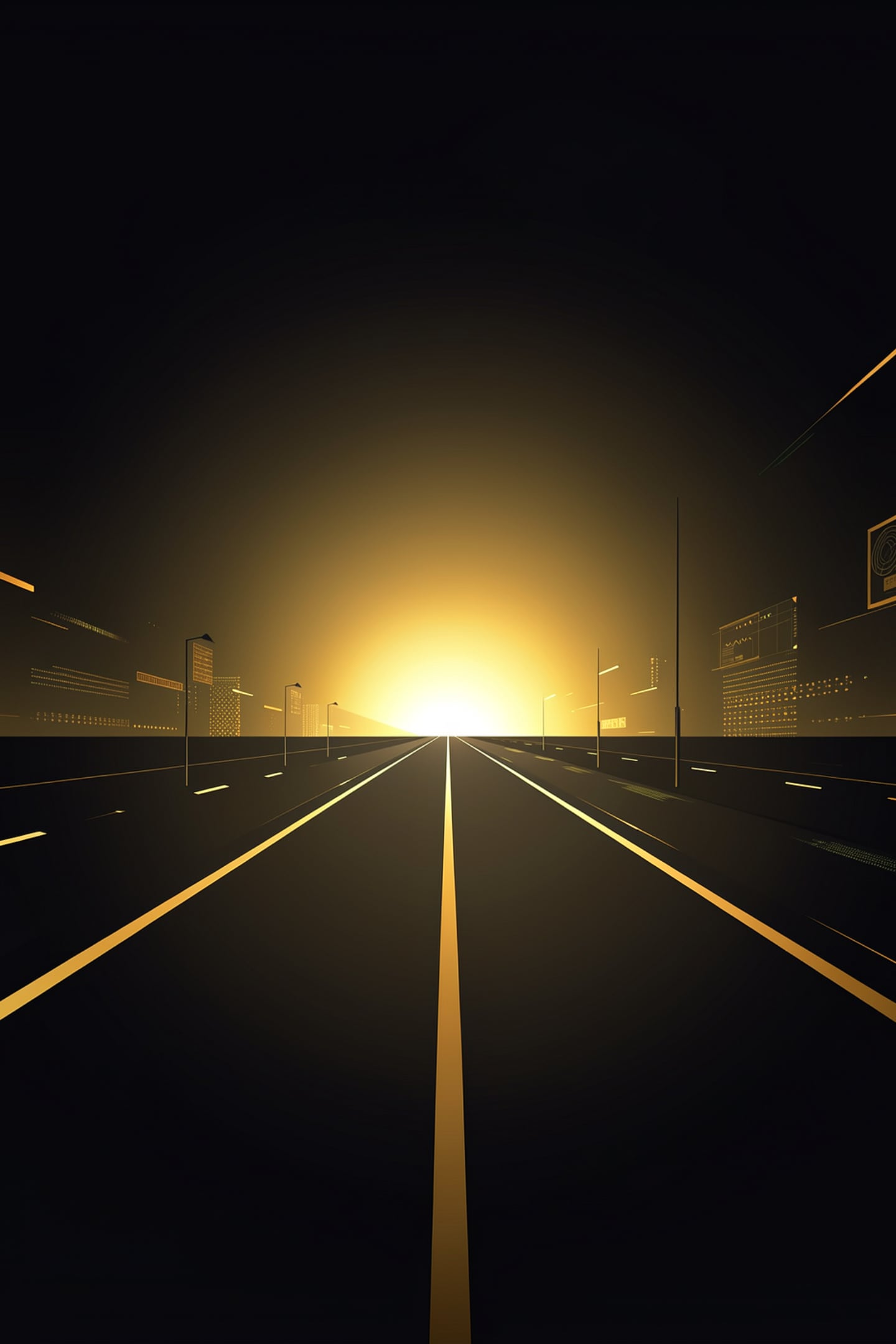 Open road toward a bright horizon representing the next step after an AI consulting scoping call