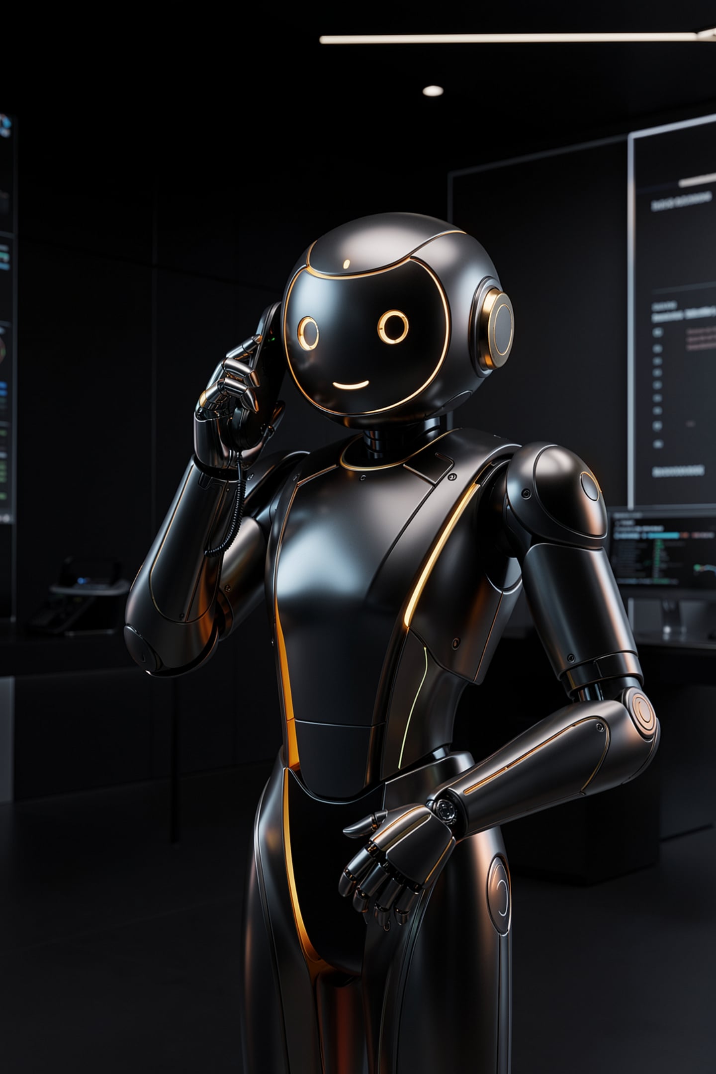 AI receptionist for sales teams answering an inbound customer call around the clock